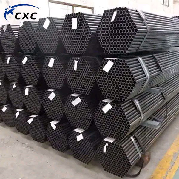 Black Round Steel Tube